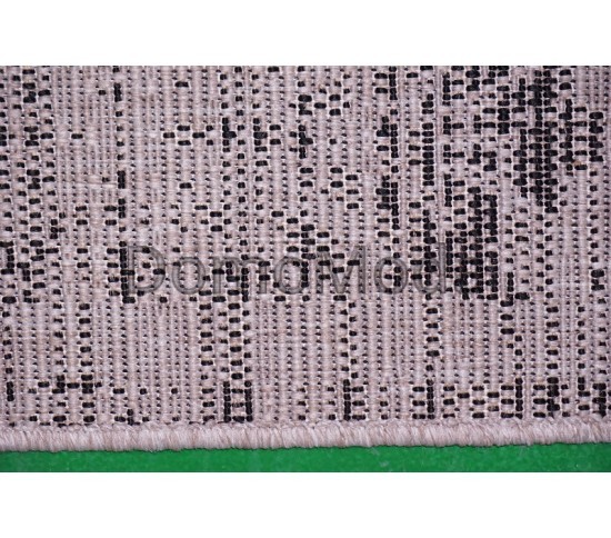 Безворсовый ковер Natura 20211-420 Silver-Black - высокое качество по лучшей цене в Украине изображение 2.